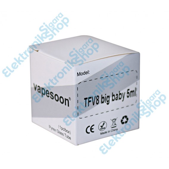 Vapesoon - Smok Tfv8 Big Baby 5ML Atomizer Camı