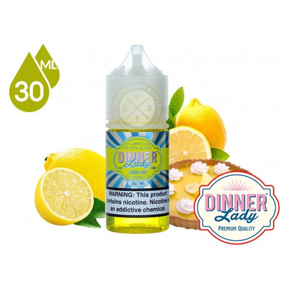 Dinner Lady - Lemon Tart Salt Likit (30ML)