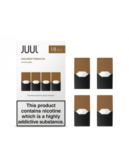 JUUL Golden Tobacco Pod Kartuş (4 Adet)