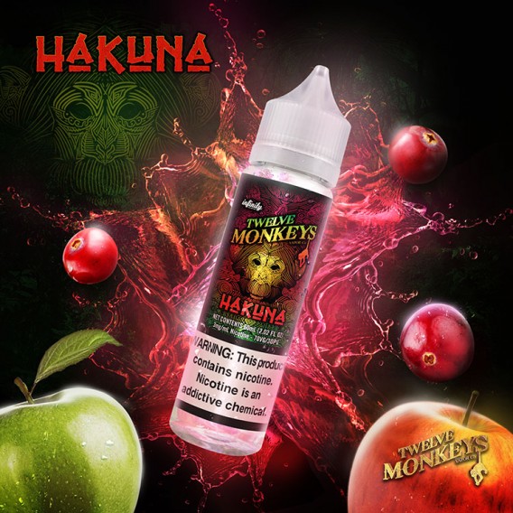 Twelve Monkeys Vapor - Hakuna (60ML)