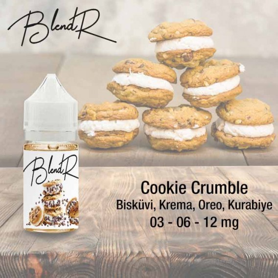 BlendR - Cookie Crumble (Kurabiye/ Çikolata/ Krema) (30ML)