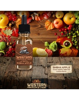 Western Premium - Shisha Apple Elektronik Sigara Likiti (30 ml)