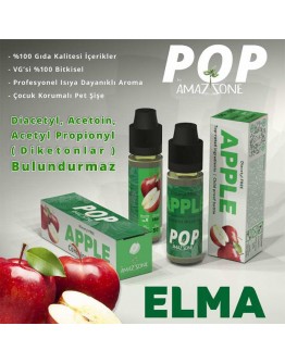 Amazzone Premium Elma Elektronik Sigara Likit - 20 ML