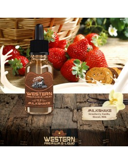 Western Premium - Milkshake Elektronik Sigara Likiti (30 ml)
