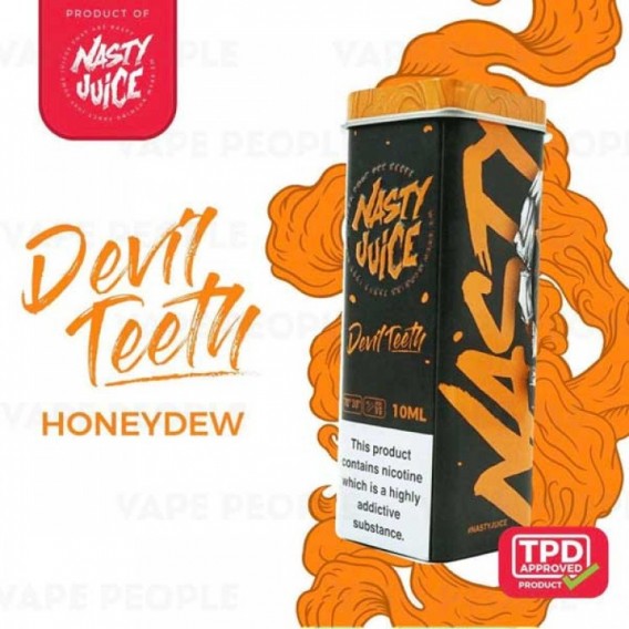 Nasty Juice - Devil Teeth 10ml (Bal Kavunu-Nane)