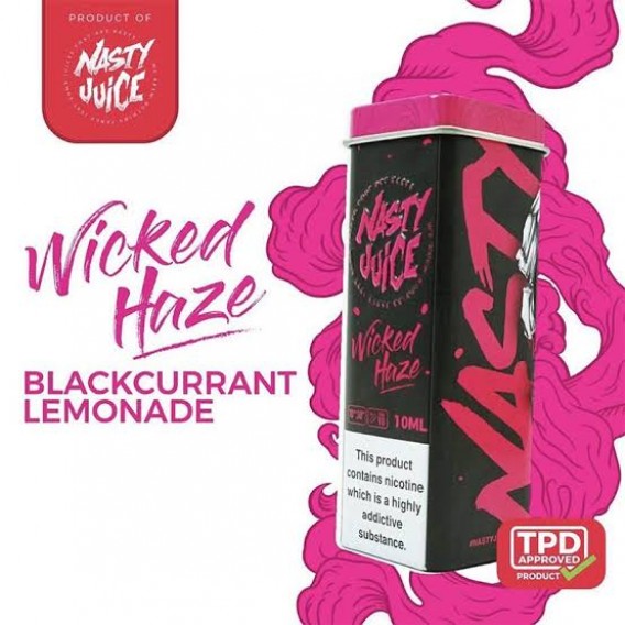Nasty Juice - Wicked Haze 10ml (Frenk Üzümü-Limonata)